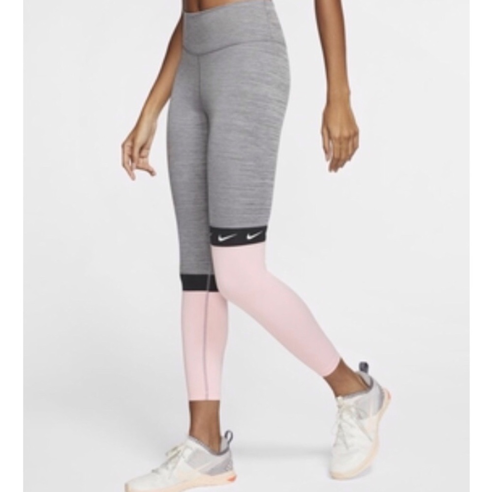 Nike Colorblock 7/8 Tights Leggings, NWT Medium